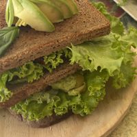 Vegan club sandwich with all the extras  at SUKA Fruit & Salad in Tenerife