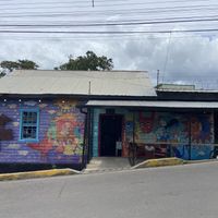 The restaurant from the outside  at Monchadeho in Cartago