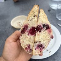 Inside scone   at Mälis in Biarritz