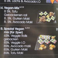 Vegane Menüs at Mr. Viet's in Flensburg