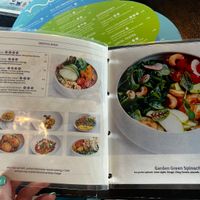 Vegetarian/vegan menu  at Nudi Beach Bar & Restaurant in Benoa