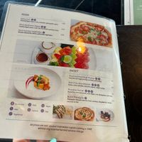 Vegetarian/vegan menu   at Nudi Beach Bar & Restaurant in Benoa