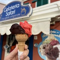   at Gelateria Safari in Stintino