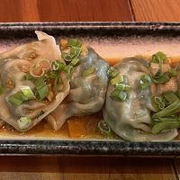 Jade dumplings 🥟   at Cloud Pine Tea + Culture in Milwaukie