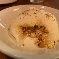 Coconut mochia  at Cloud Pine Tea + Culture in Milwaukie