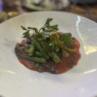 Esperragos o berenjenas a la Veracruzana #Veganuary at Azul Historico in Mexico City