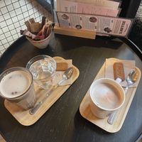 Vegan hot chocolate   at Poescafé in Leuven