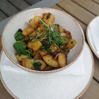 Bratkartoffeln at Holyharbour in Heiligenhafen
