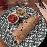 Vegan Burrito  at Las Chicas in Antiparos