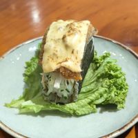 Taco sushi at PMV Cafe - 静思蔬食 in Johor Bahru