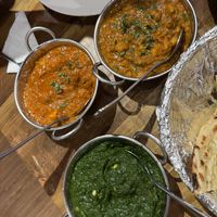 Butter Tofu, chana masala, Spinat  at Bombay Talkies in Kuala Lumpur