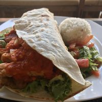 Vegan taco  at Cocos Tacos in Gianyar