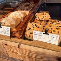 Pain au chocolat and chocolate bread at CUMPANUM Ulm in Ulm