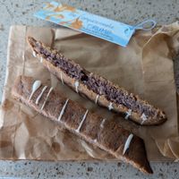 The ube biscotti was fantastic. at The Compassionate Crumb in Mountain View