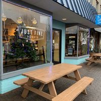 Storefront   at Just Fine Donuts in Alexandria
