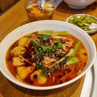 veggie mian at Chi Xiao Mian in Prague