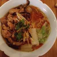 Veggie mian at Chi Xiao Mian in Prague