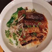 Aubergine mian (currently on the specials menu) at Chi Xiao Mian in Prague