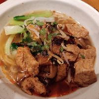 Veggie mian at Chi Xiao Mian in Prague