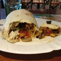 Vegan burrito at Vegan Taipei in Taipei