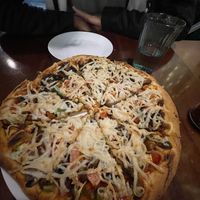 Garden delight pizza was ok  at Vegan Taipei in Taipei