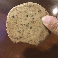 Coffee cookie - crispy and not overly sweet  at Vegan Taipei in Taipei