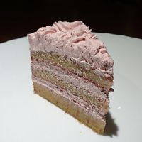 Delicious - strawberry mousse cake at Vegan Taipei in Taipei