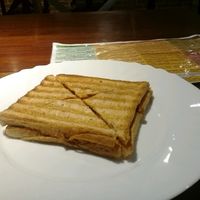 Cheese&meat panini at Vegan Taipei in Taipei