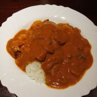 Indian "prawn" curry at Vegan Taipei in Taipei