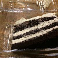 Chocolate butterscotch cake at Vegan Taipei in Taipei