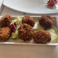 Croquetes de verdures  at Cal Taiet in Barcelona
