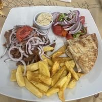 Vegan Gyros  at Stop Inn in Kos