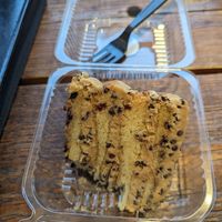 Vegan cookie dough cake at Bakeshop in Washington
