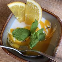 Black Rice Dessert 😋  at To1980 Vegan - Pempelfort in Dusseldorf