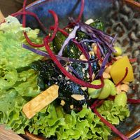 Tofu sticks with mushroomms  at To1980 Vegan - Pempelfort in Dusseldorf