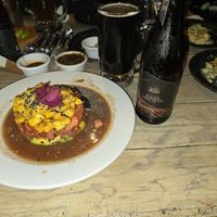 Vegan Tuna Tartare at Las Hijas de la Tostada in Cancun