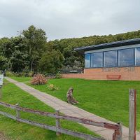 Fintry Bay Cafe from outside at Fintry Bay Patio & Restaurant in Millport