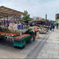 Fruit and veg at Lewisham Open Market in South East London