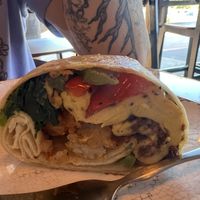 Breakfast burrito - amazing  at The Mustard Seed in Cerritos