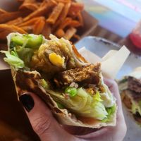 Tofu wrap at The Mustard Seed in Cerritos