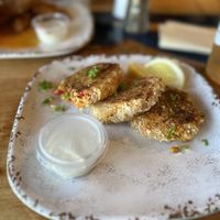 Crabcakes  at The Mustard Seed in Cerritos