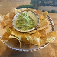 Chips and guac plenty to sharee  at The Mustard Seed in Cerritos
