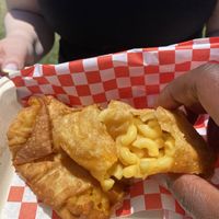 Macaroni egg rolls  at Golene's Vegan Kitchen in Murrieta