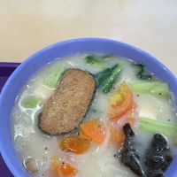 There are many black spots in the soup，
the seller say it's come from the pot coating. 
Poor service. Never change for me. How can it be like that.  at Jia Jia Vegetarian - 佳佳素食 - AMK in Northeast Singapore