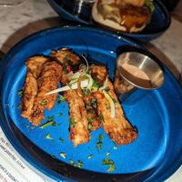 Enoki mushrooms at Manahatta Sheffield in Sheffield