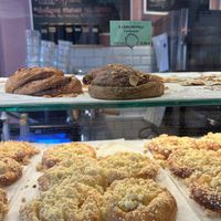 Vegan cardamom bun   at Bun Bakery in Krakow