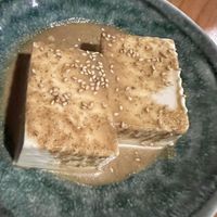 Tofu with sesame sauce  #Veganuary at Veg Japan ベジジャパン in Bangkok