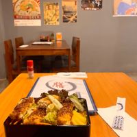 The Sauce Tofu Katsu Don which was absolutely fantastic! at Veg Japan ベジジャパン in Bangkok