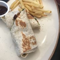 Falafel wrap  at Tásos in Zakynthos
