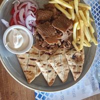 Vegan gyros   at Tásos in Zakynthos